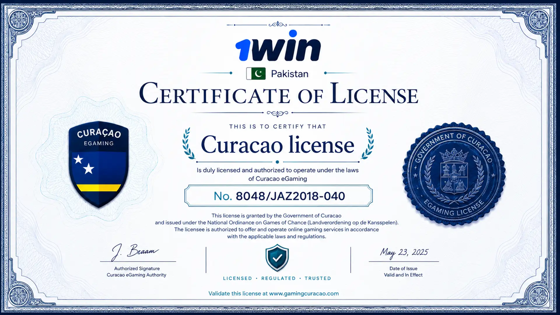 1win official casino in Pakistan Play at the legal and safe 1win casino.